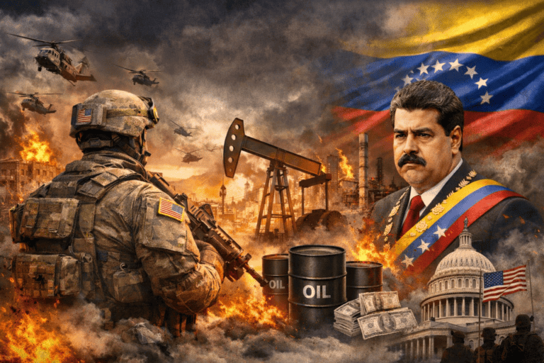 अमेरिका का वेनेजुएला पर आक्रमण-नया साम्राज्यवाद या एक और हुकूमशाह के अंत की शुरुआत