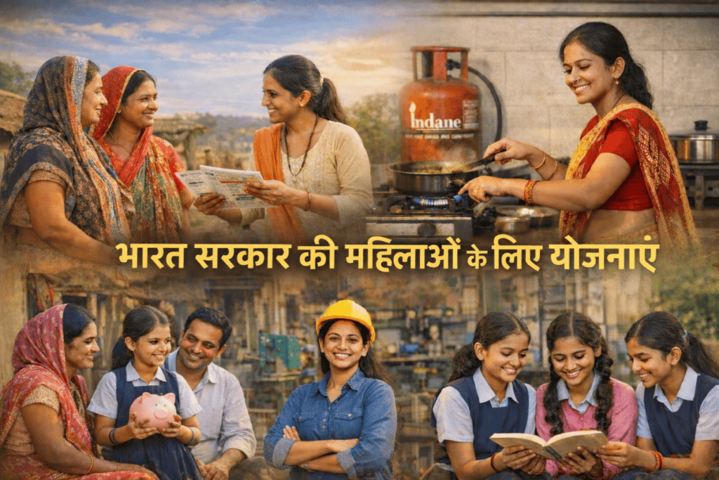 भारत सरकार की महिलाओं के लिए योजनाएं(2026 अपडेट)