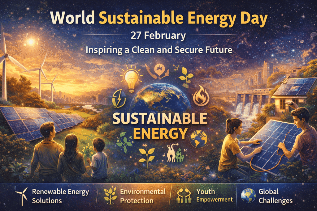 विश्व सतत ऊर्जा दिवस (World Sustainable Energy Day)