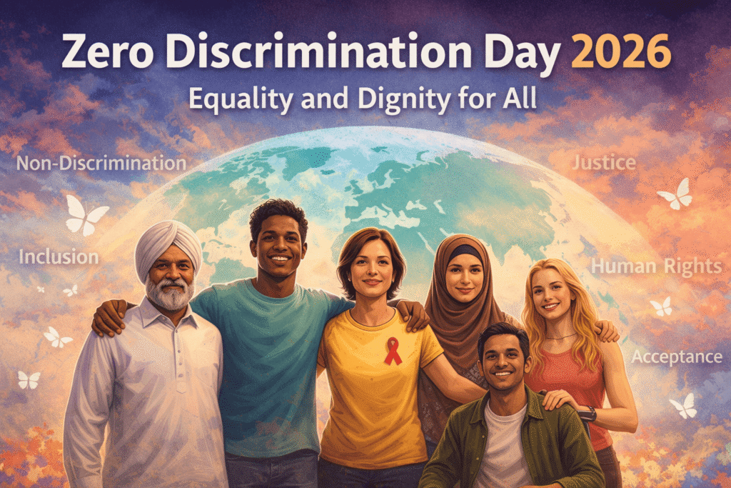 शून्य भेदभाव दिवस Zero Discrimination Day 2026