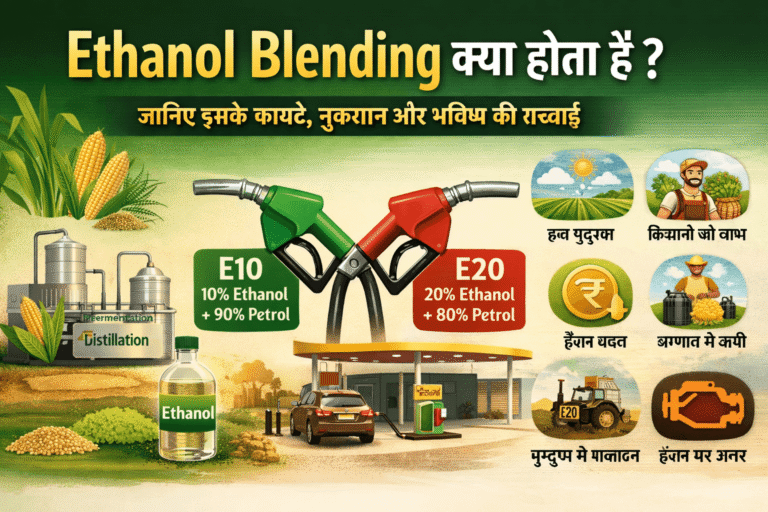 Ethanol blending क्या होता है