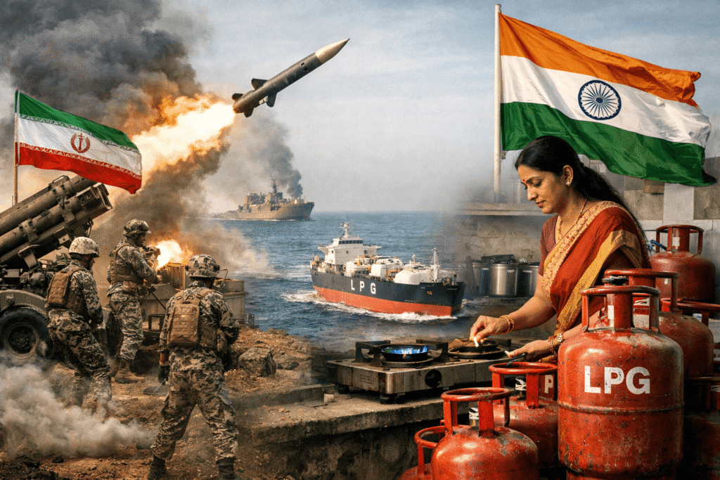 ईरान युद्ध LPG संकट