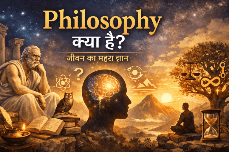 दर्शनशास्त्र क्या है? परिभाषा, उत्पत्ति, इतिहास, शाखाएँ और महत्व