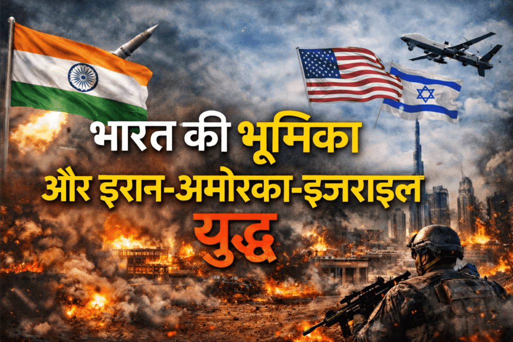 भारत की भूमिका और ईरान-अमेरिका-इज़राइल युद्ध