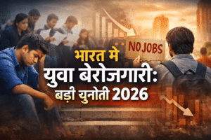 भारत में युवा बेरोजगारी: बड़ी चुनौती 2026